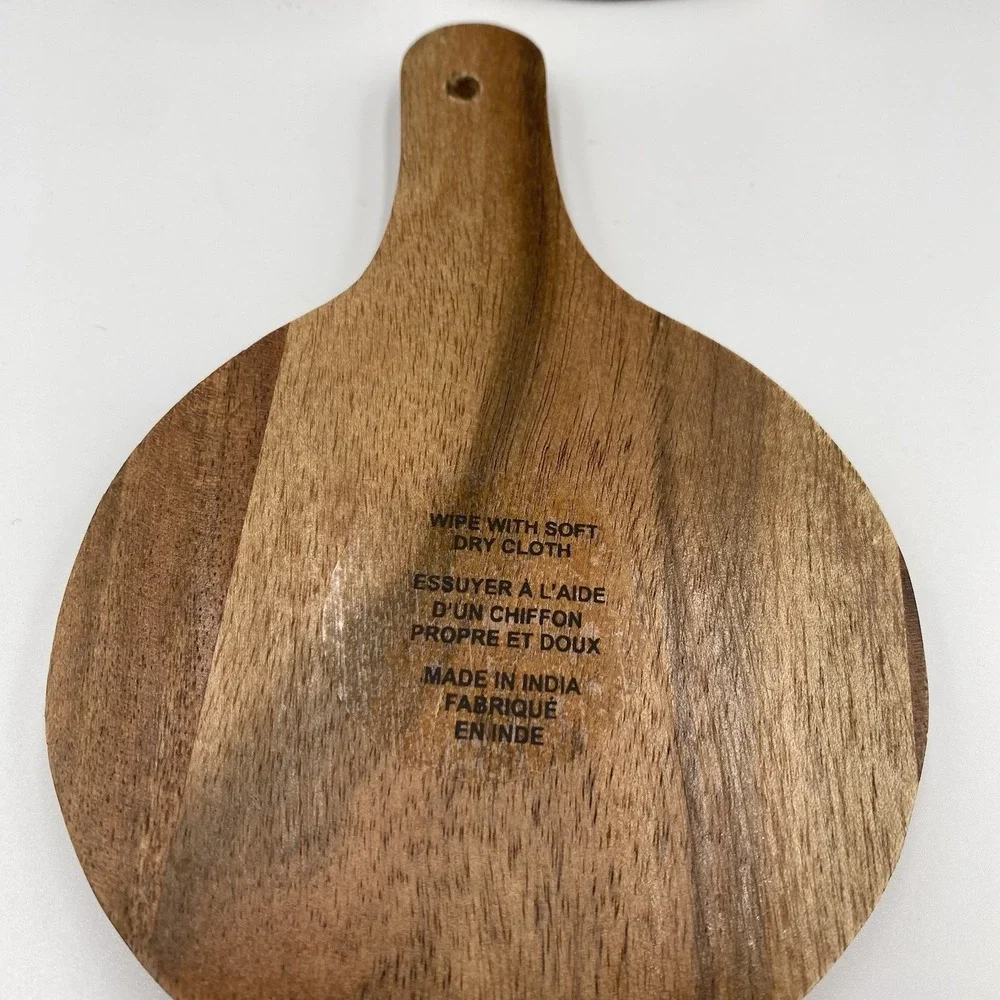 Coaster Set , Set Of 6 With Mable Base And Brass Color Accents Made In India